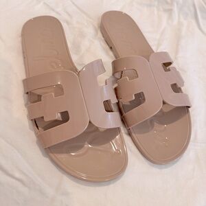 Sam Edelman Jelly Slide Sandals color rose dust